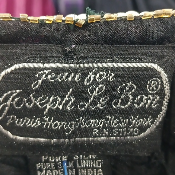 JEAN for JOSEPH LE BON Silk Sequin Top - Picture 2 of 6